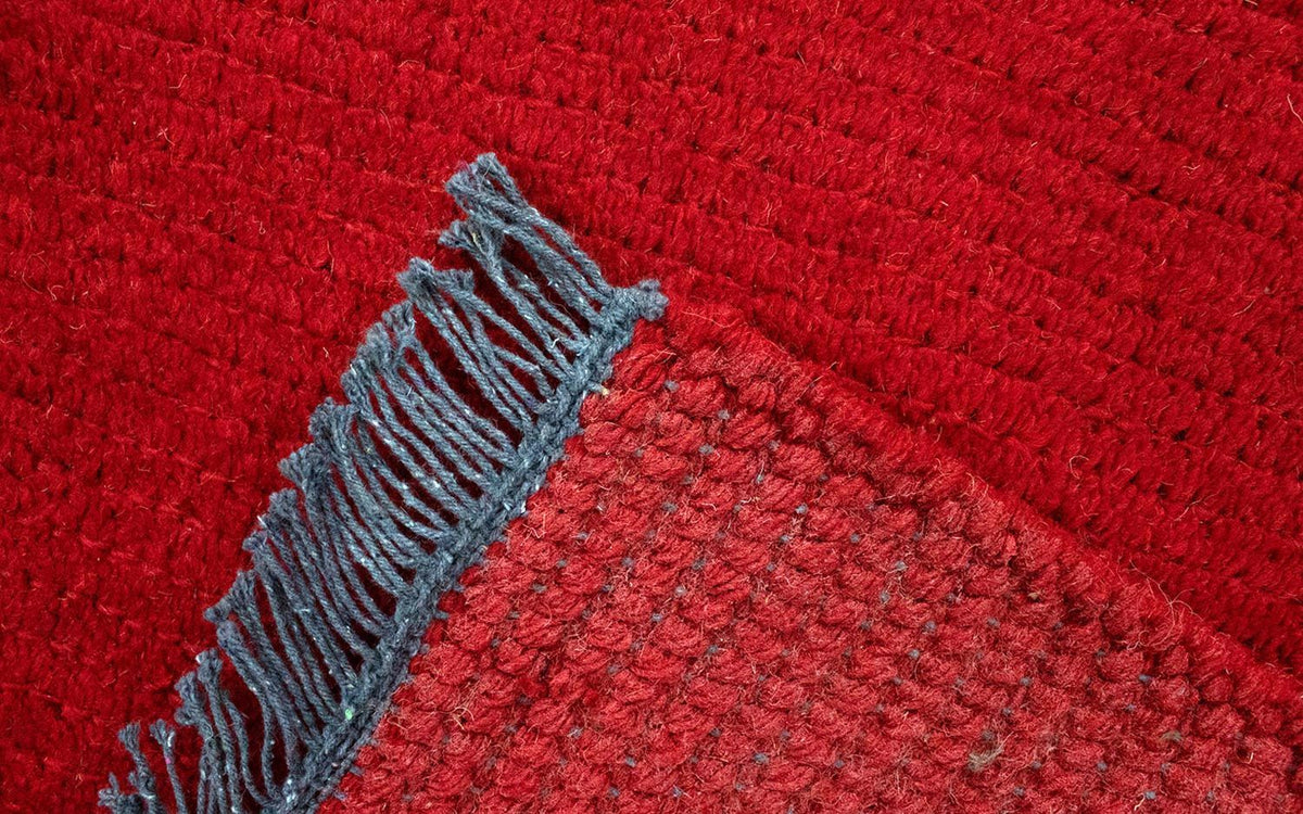 Nepal mattan - 140 x 70 cm - röd