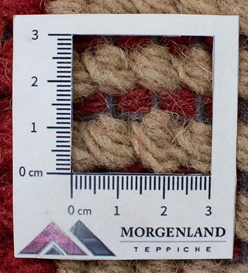 Nepal mattan - 140 x 70 cm - röd