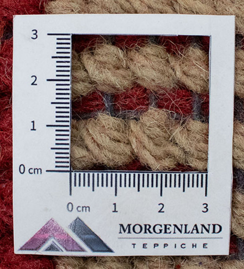 Nepal mattan - 140 x 70 cm - röd