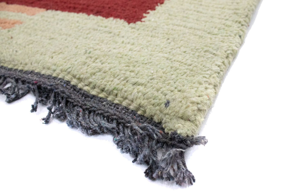 Nepal mattan - 140 x 70 cm - röd