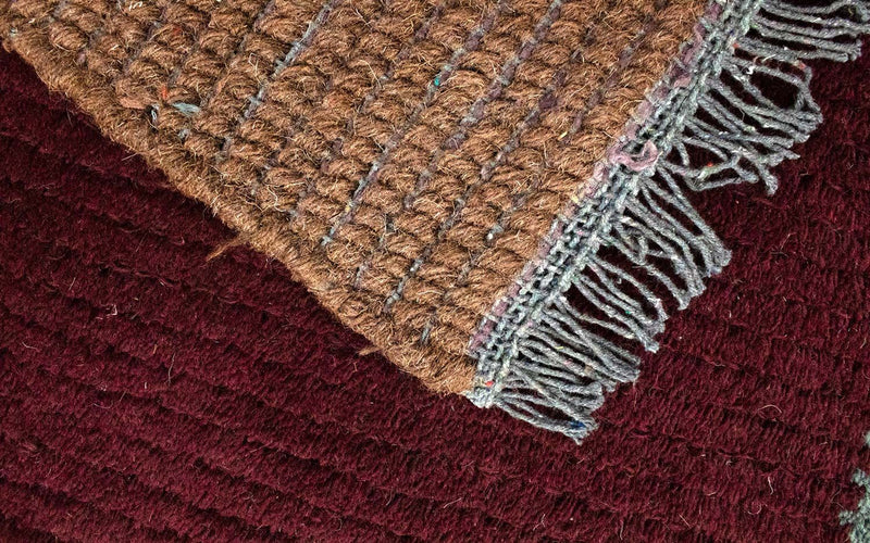 Nepal mattan - 140 x 70 cm - rött vin