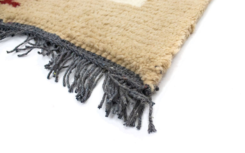 Nepal mattan - 140 x 70 cm - beige