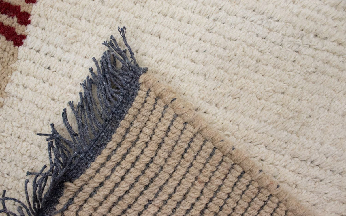 Nepal mattan - 140 x 70 cm - beige