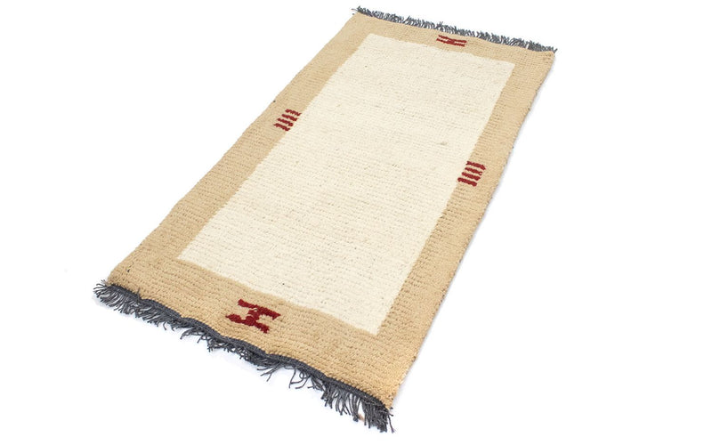 Nepal mattan - 140 x 70 cm - beige