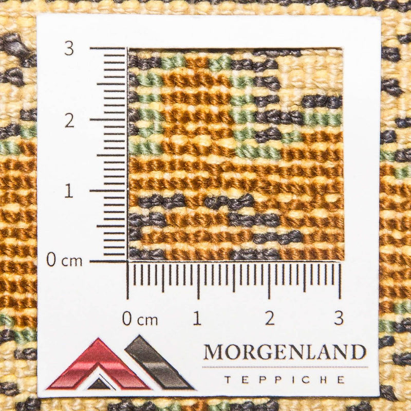 Turkaman-matta - 184 x 126 cm - beige