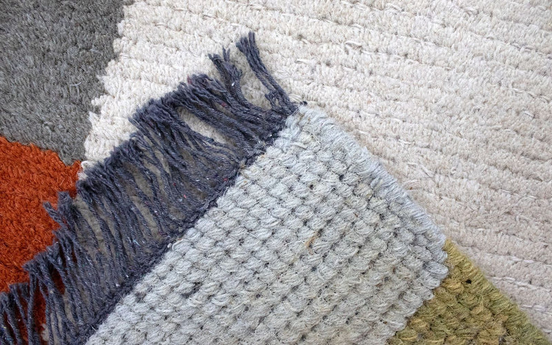 Nepal mattan - 140 x 70 cm - beige