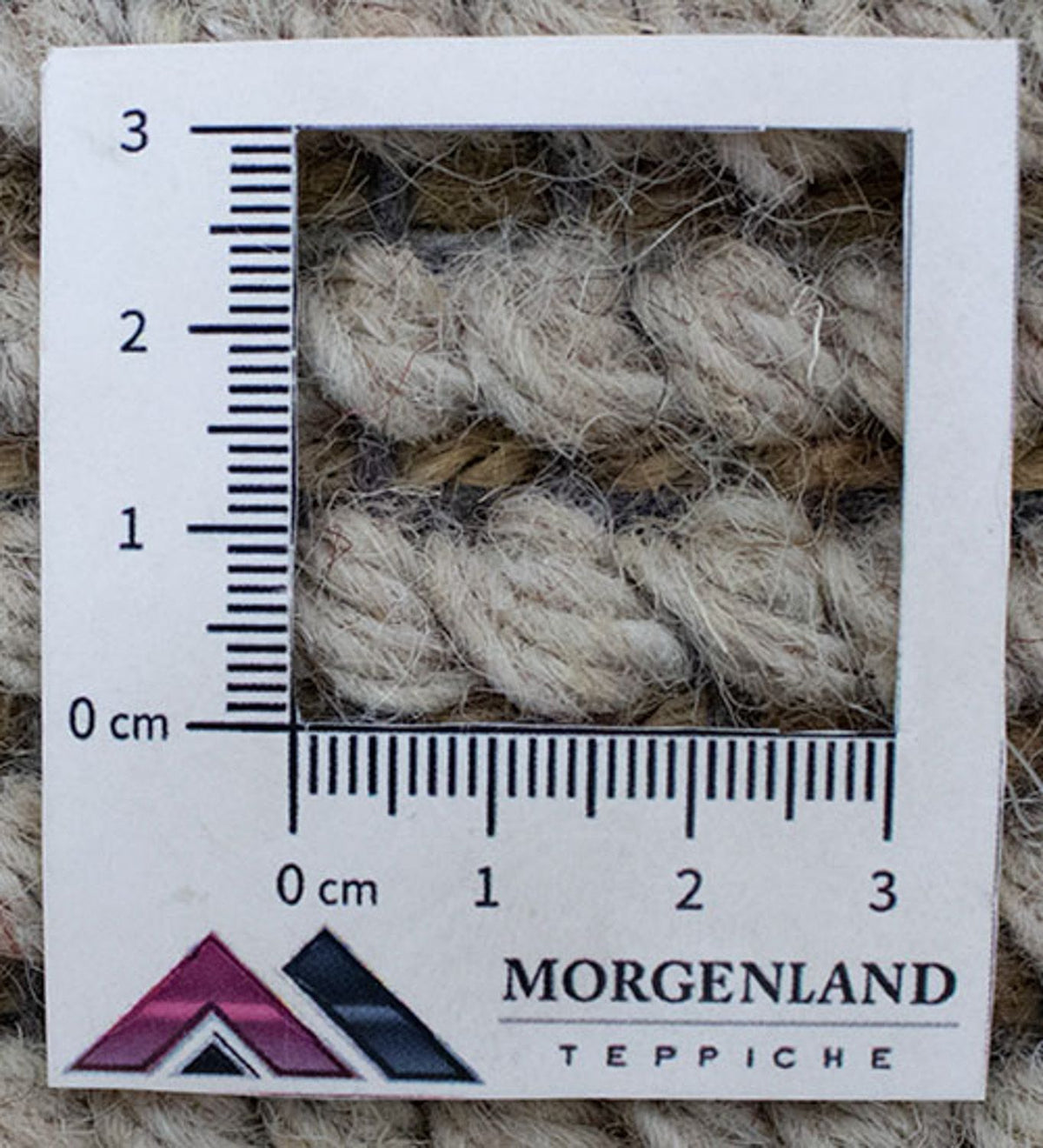 Nepal mattan - 140 x 70 cm - beige