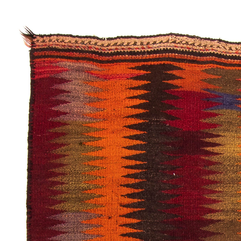 Kelim-matta - gammal - 225 x 150 cm - flerfärgad