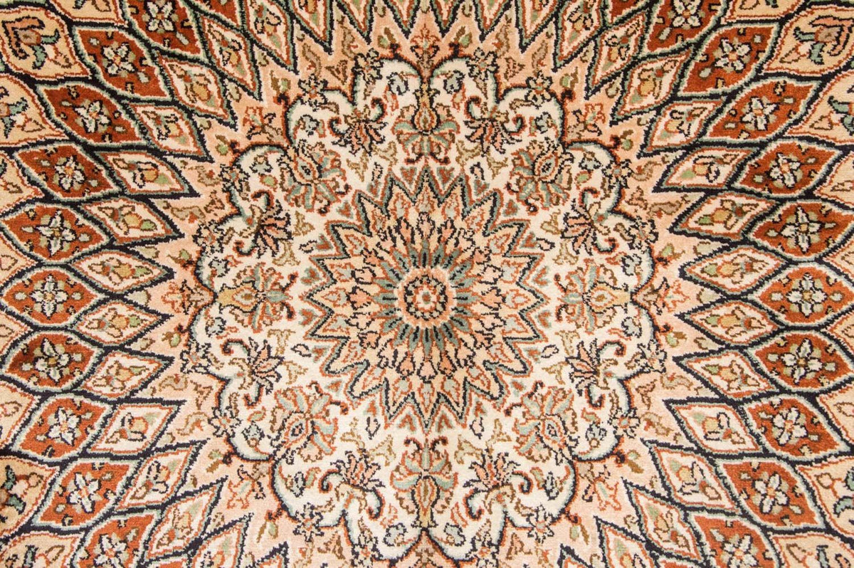 Sidenmatta - Kashmir Silk - 194 x 120 cm - flerfärgad