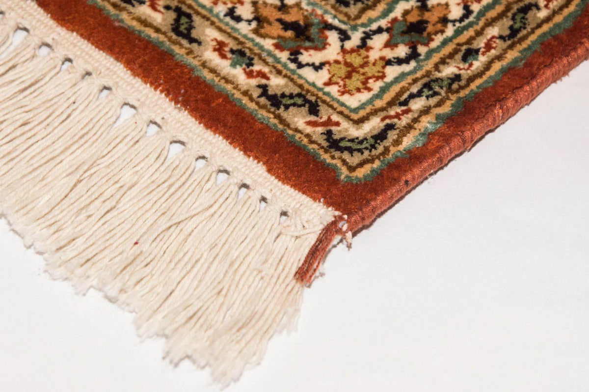 Sidenmatta - Kashmir Silk - 194 x 120 cm - flerfärgad