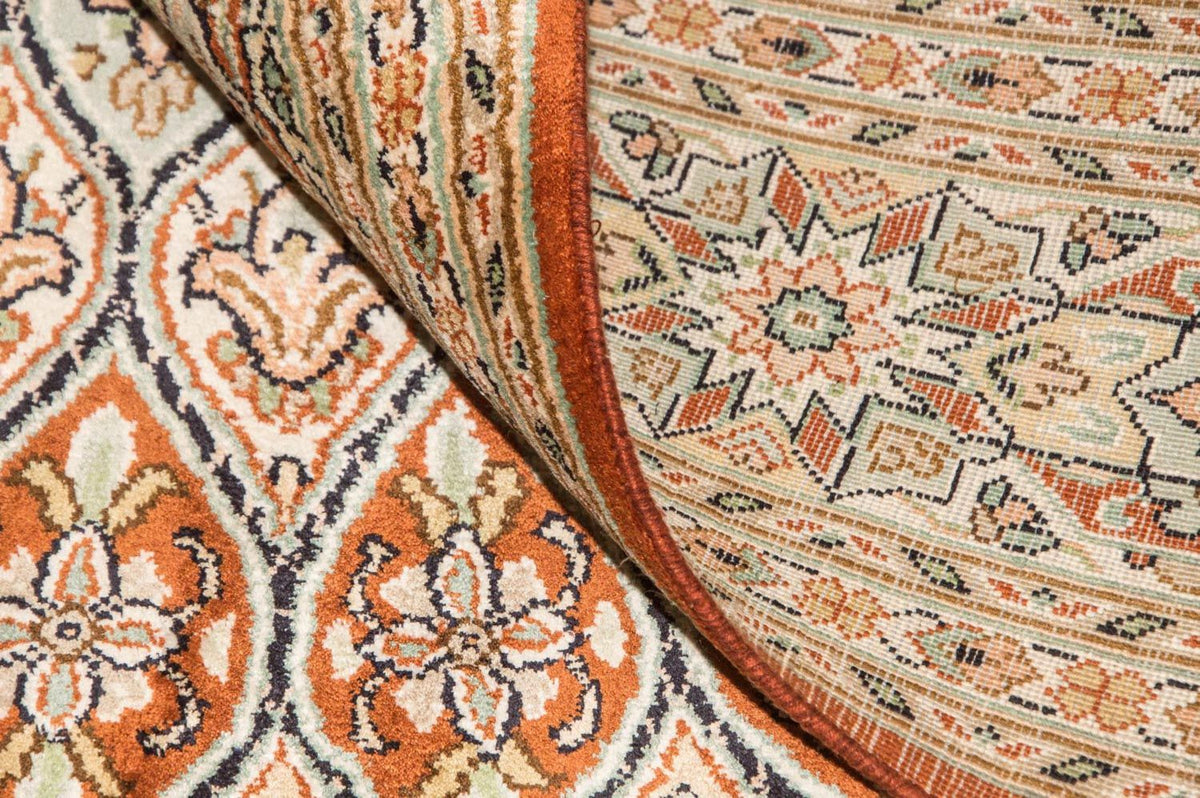 Sidenmatta - Kashmir Silk - 194 x 120 cm - flerfärgad