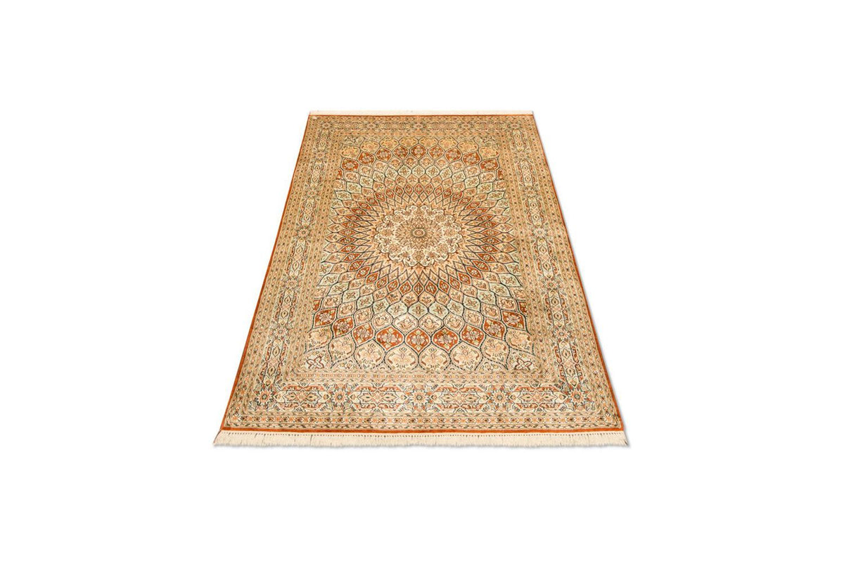 Sidenmatta - Kashmir Silk - 194 x 120 cm - flerfärgad