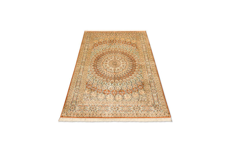 Sidenmatta - Kashmir Silk - 194 x 120 cm - flerfärgad