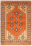 Turkaman-matta - 184 x 127 cm - orange
