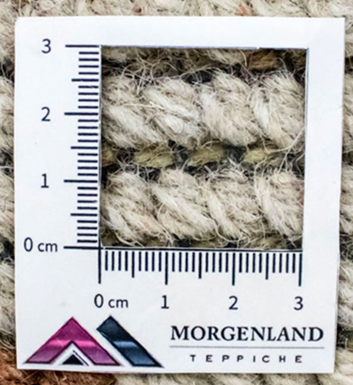 Nepal mattan - 140 x 70 cm - beige