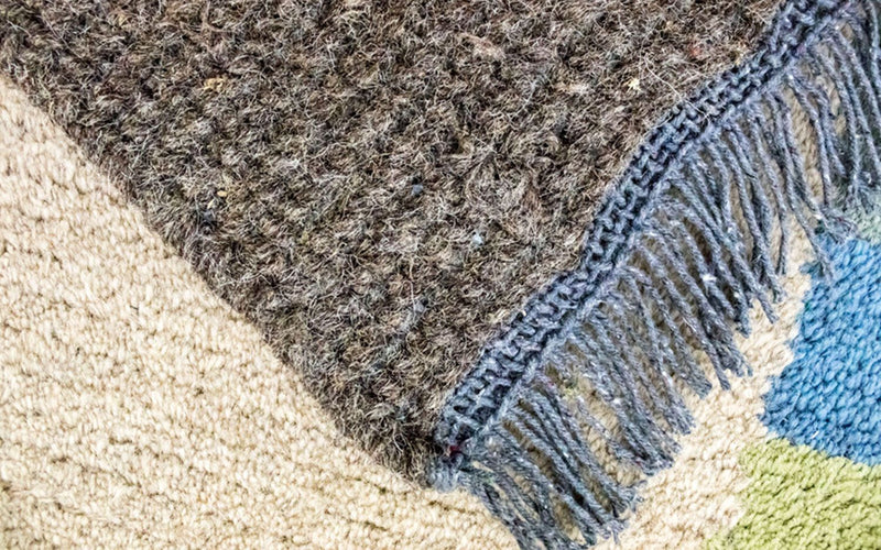 Nepal mattan - 140 x 70 cm - beige