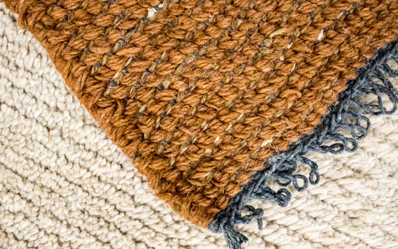 Nepal mattan - 140 x 70 cm - beige