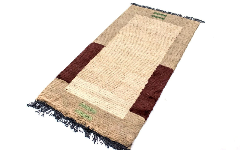 Nepal mattan - 140 x 70 cm - beige