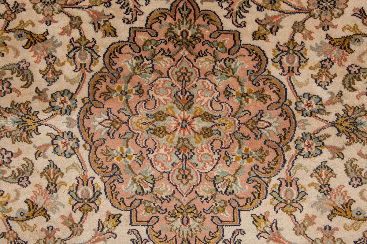 Sidenmatta - Kashmir Silk - 184 x 124 cm - beige