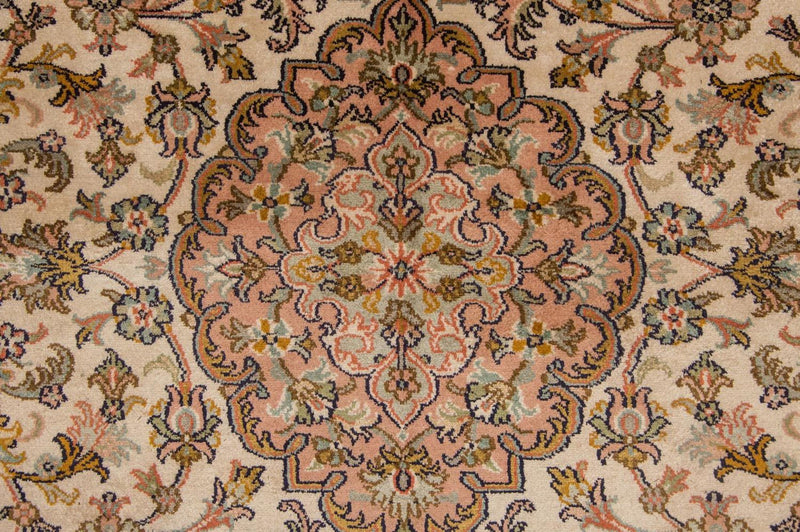 Sidenmatta - Kashmir Silk - 184 x 124 cm - beige
