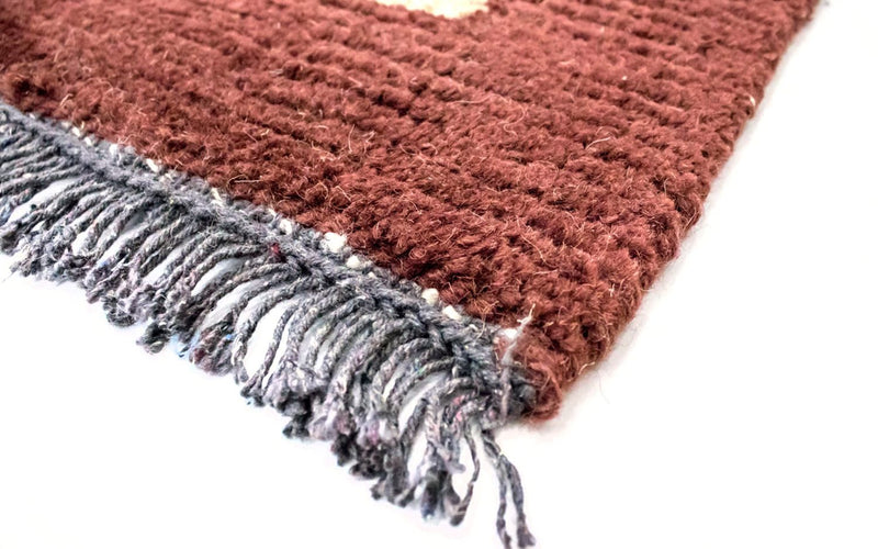 Nepal mattan - 140 x 70 cm - beige