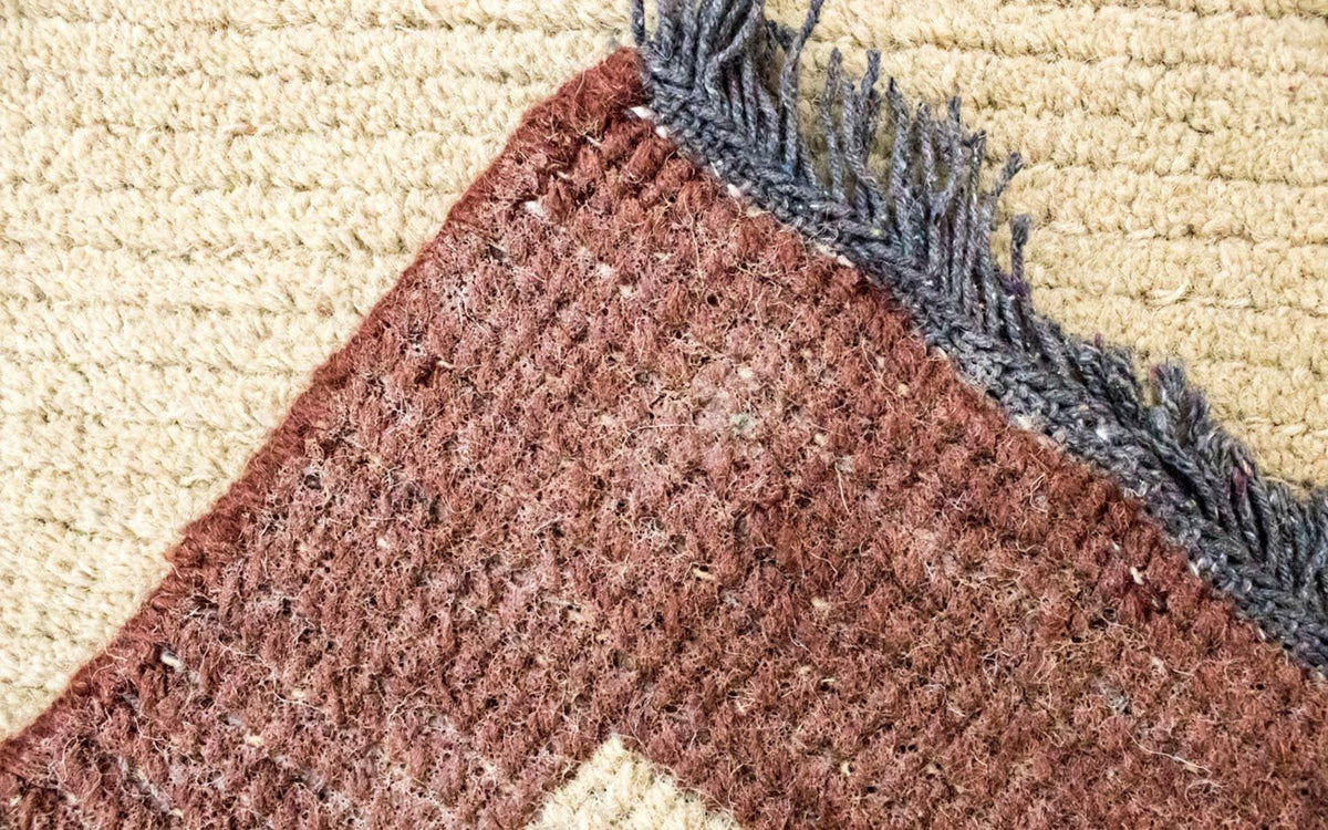 Nepal mattan - 140 x 70 cm - beige