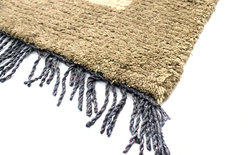 Nepal mattan - 140 x 70 cm - beige