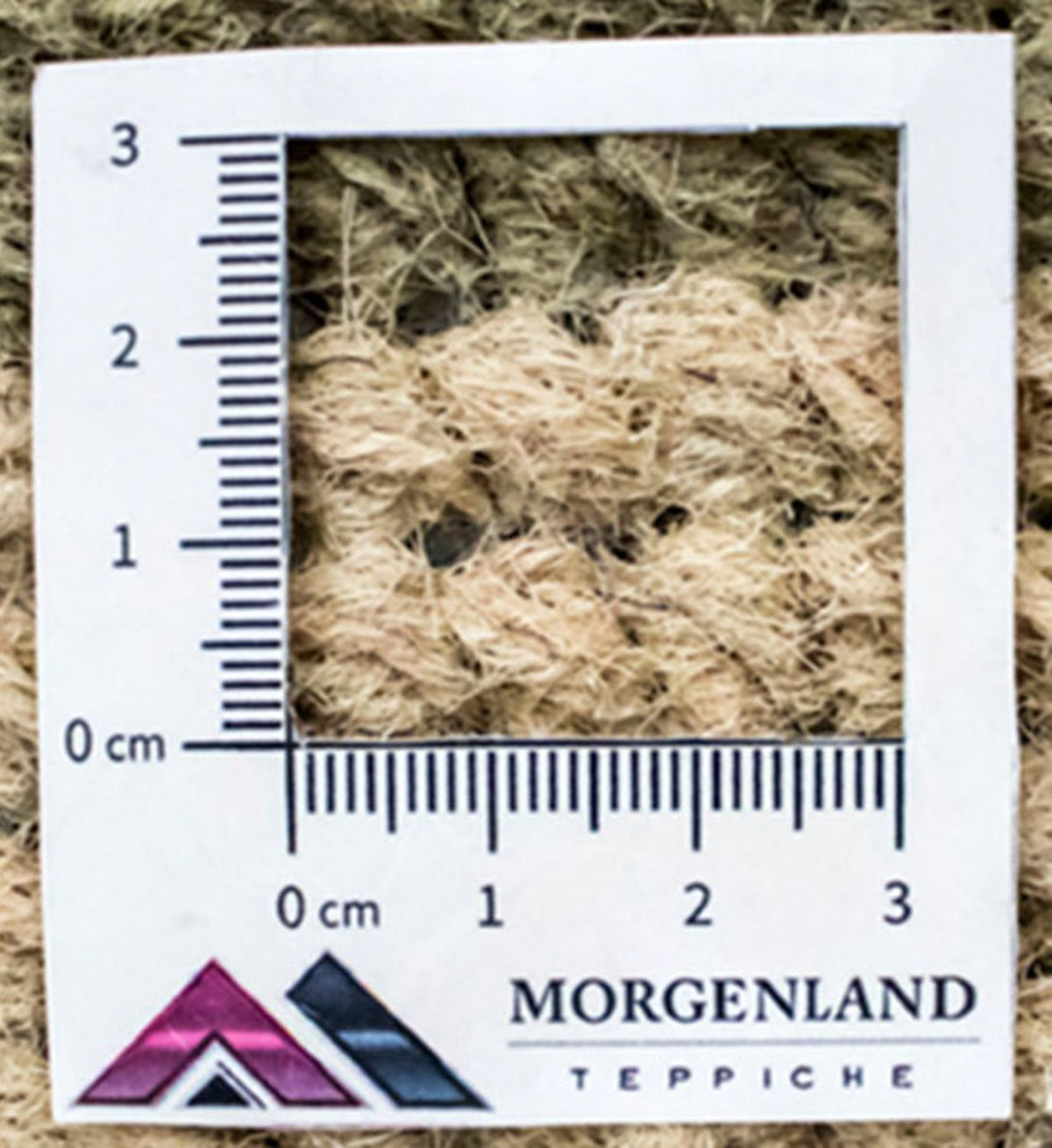 Nepal mattan - 140 x 70 cm - beige