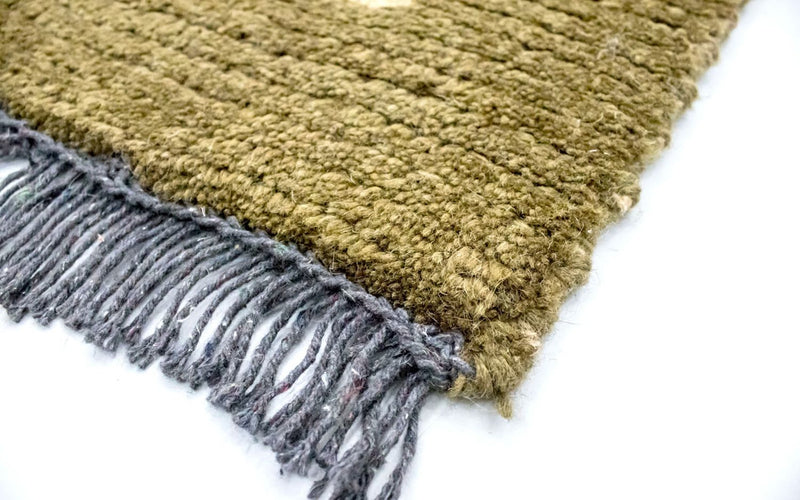 Nepal mattan - 140 x 70 cm - grön