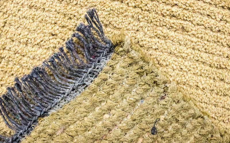 Nepal mattan - 140 x 70 cm - grön