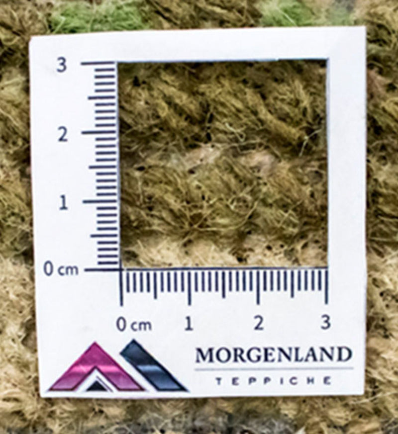 Nepal mattan - 140 x 70 cm - grön