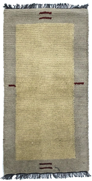 Nepal mattan - 140 x 70 cm - beige