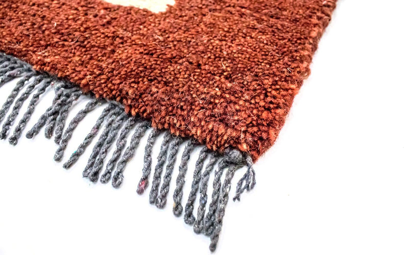 Nepal mattan - 140 x 70 cm - beige