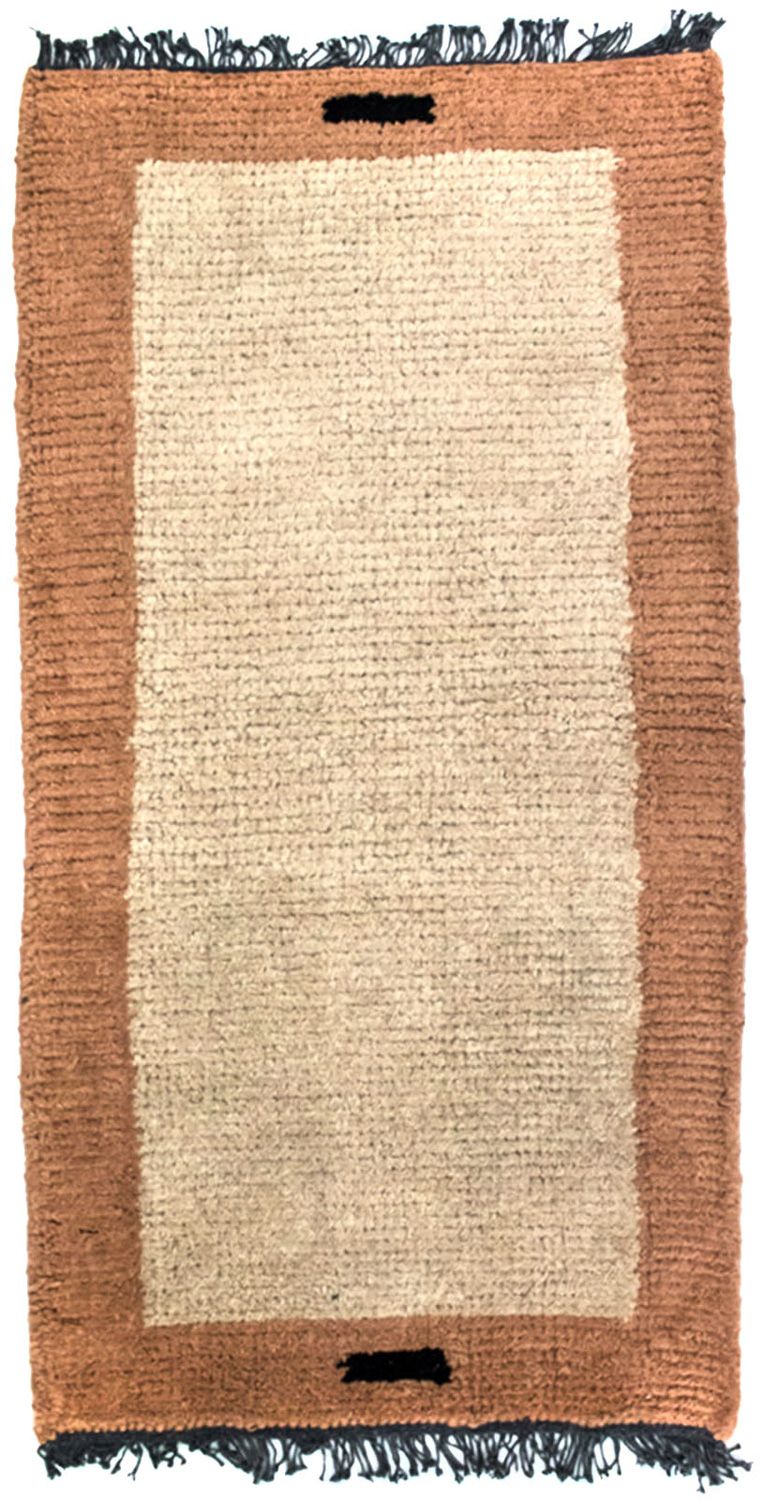Nepal mattan - 140 x 70 cm - beige