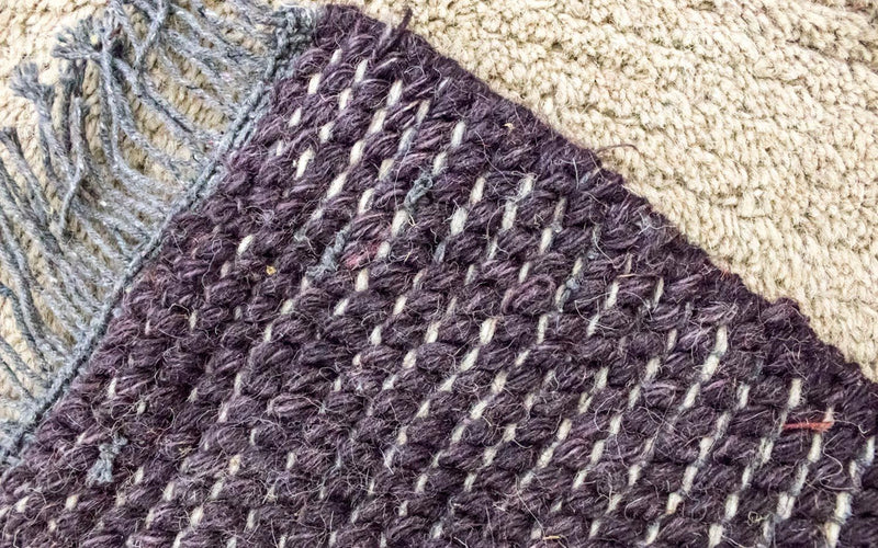 Nepal mattan - 140 x 70 cm - beige