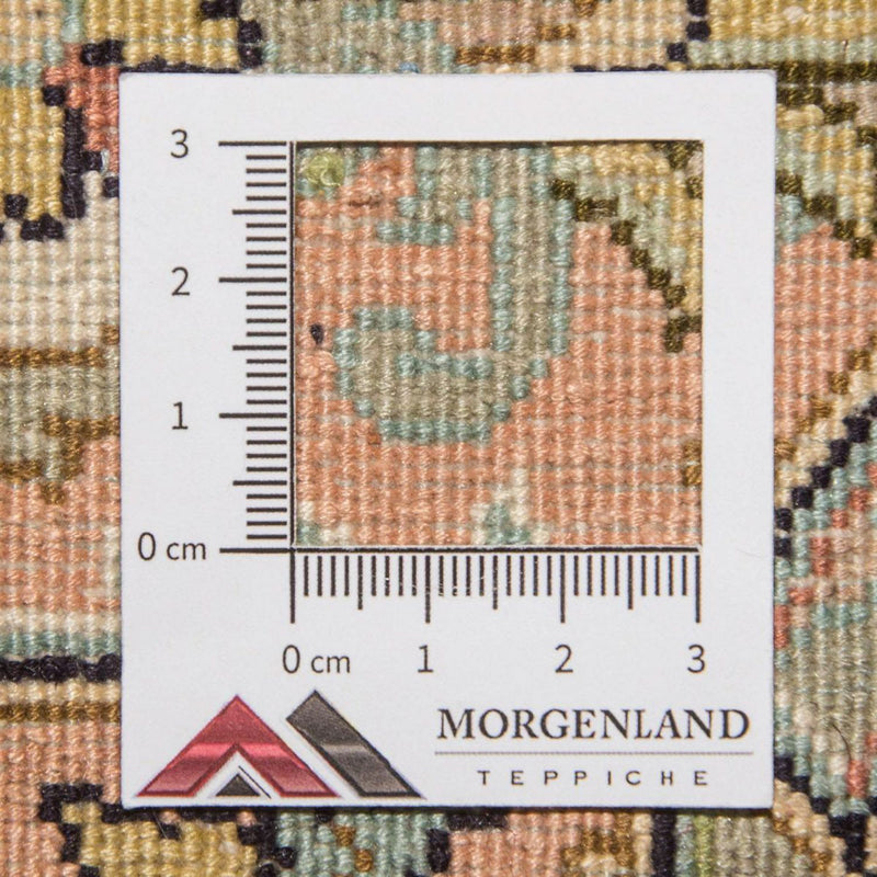 Sidenmatta - Kashmir Silk - 335 x 243 cm - beige