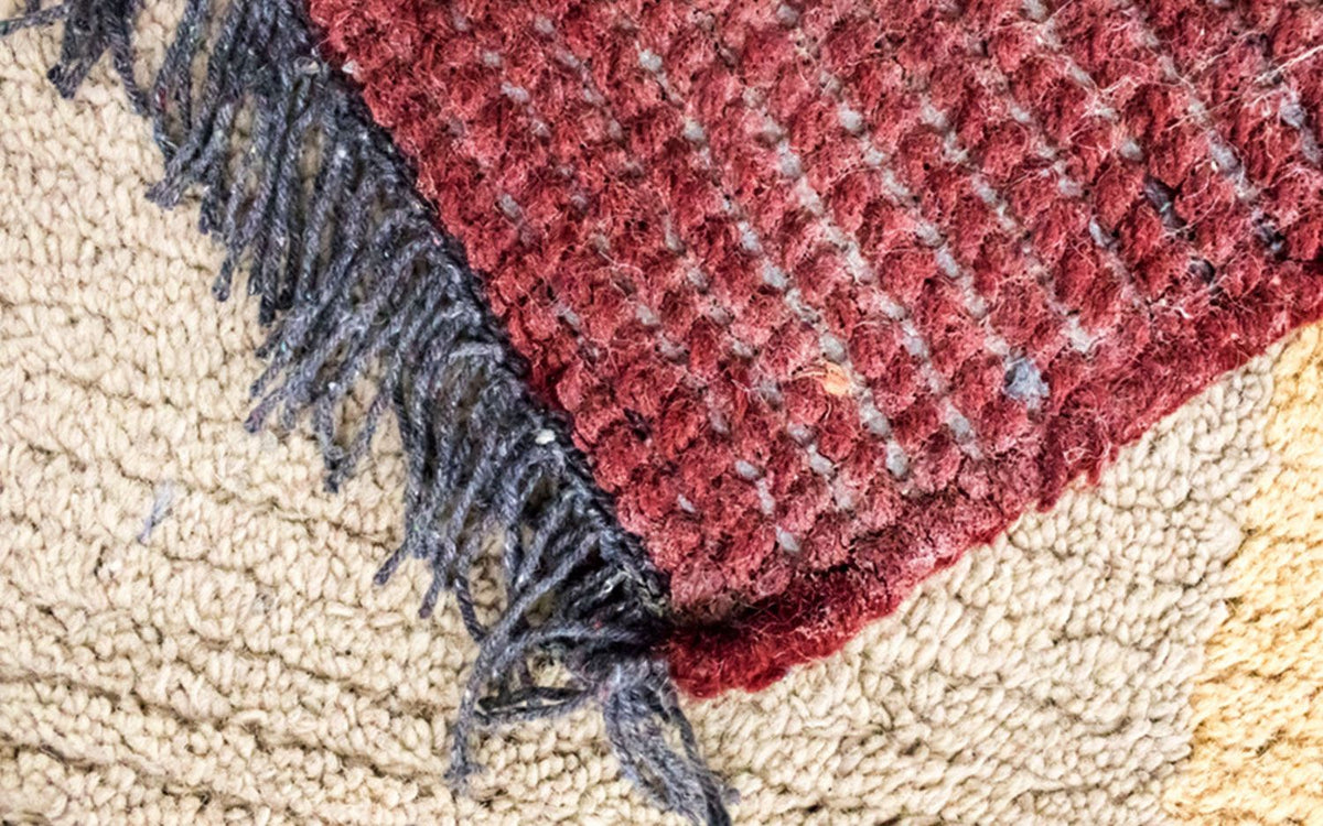 Nepal mattan - 140 x 70 cm - beige