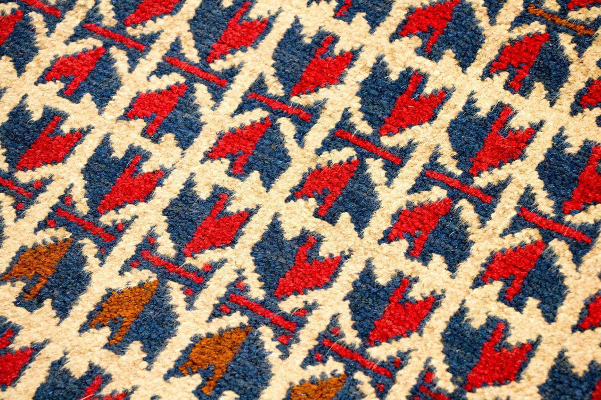 Baluch-matta - 130 x 77 cm - röd