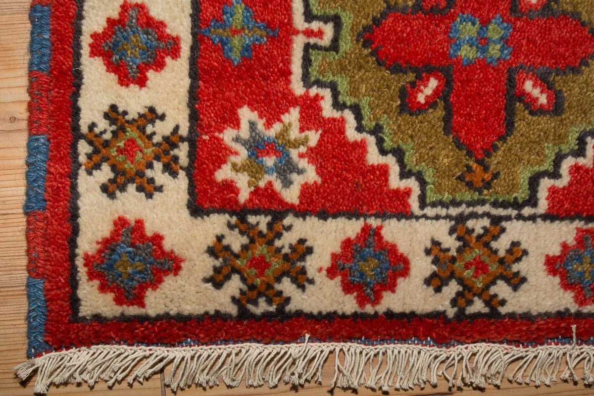 Oriental Carpet - 92 x 65 cm - röd