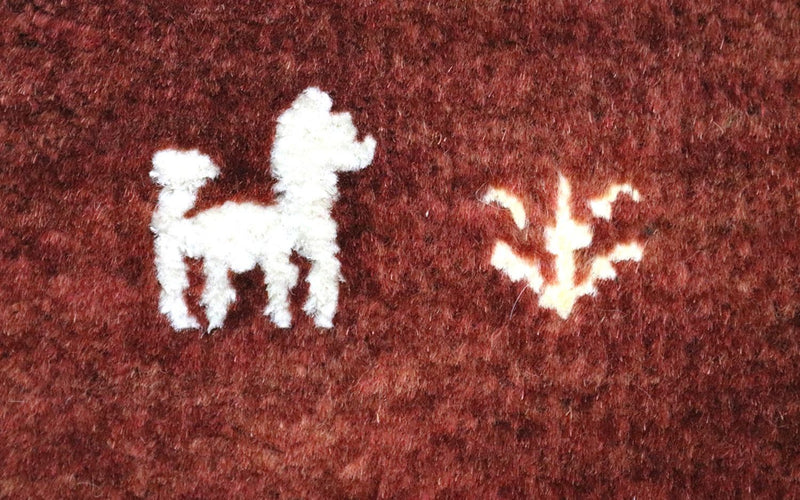 Runner Gabbeh-matta - Loribaft Persian - 294 x 72 cm - brun