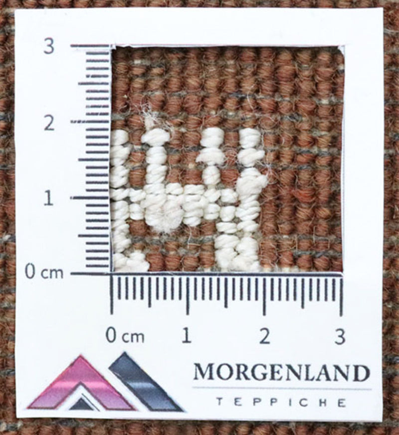 Runner Gabbeh-matta - Loribaft Persian - 294 x 72 cm - brun