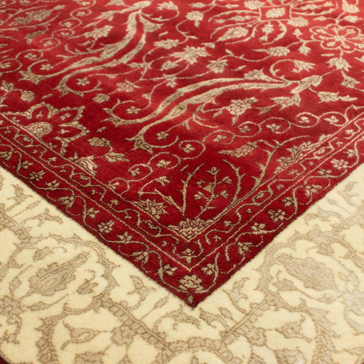 Designermatta - 291 x 172 cm - röd