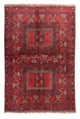 Turkaman-matta 160x240cm - Persisk matta - röd