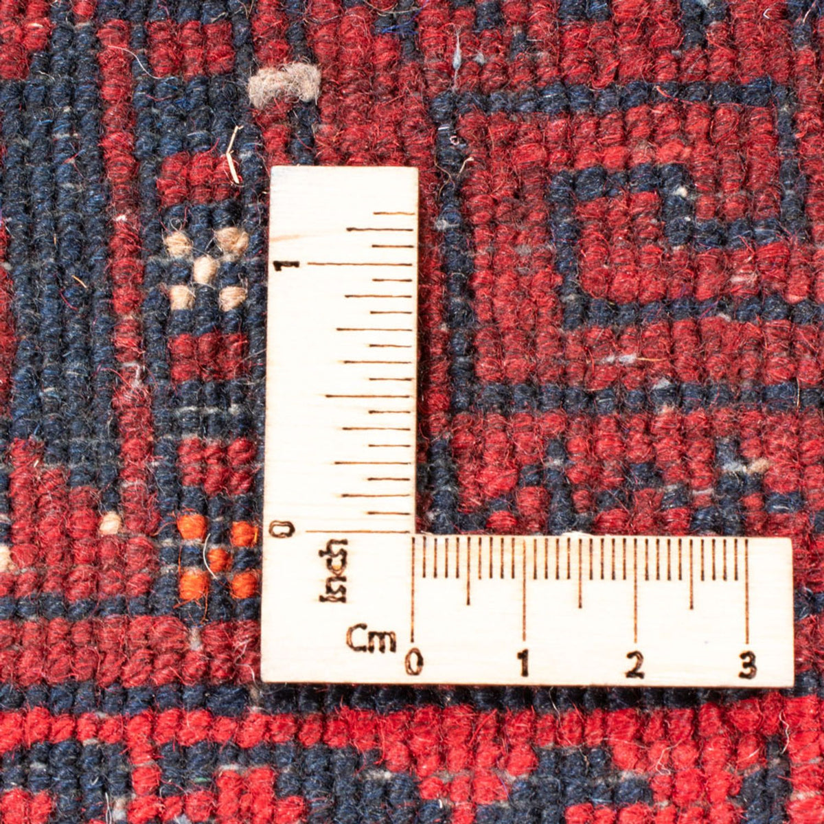 Turkaman-matta - 240 x 160 cm - röd