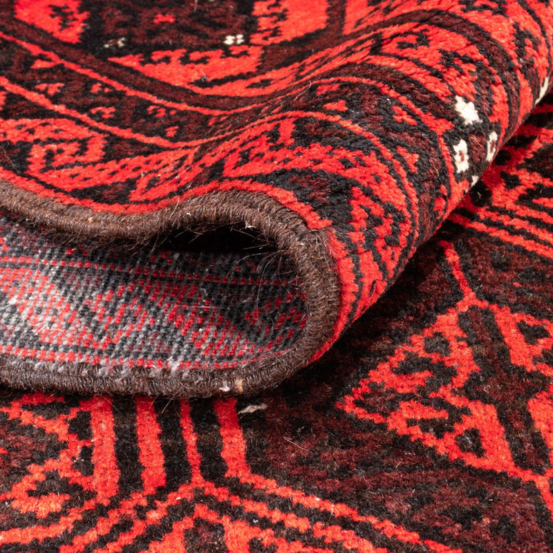 Runner Baluch-matta - 196 x 102 cm - röd