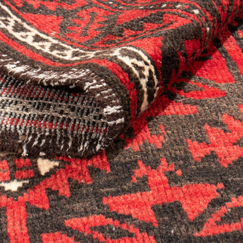 Runner Baluch-matta - 210 x 110 cm - röd