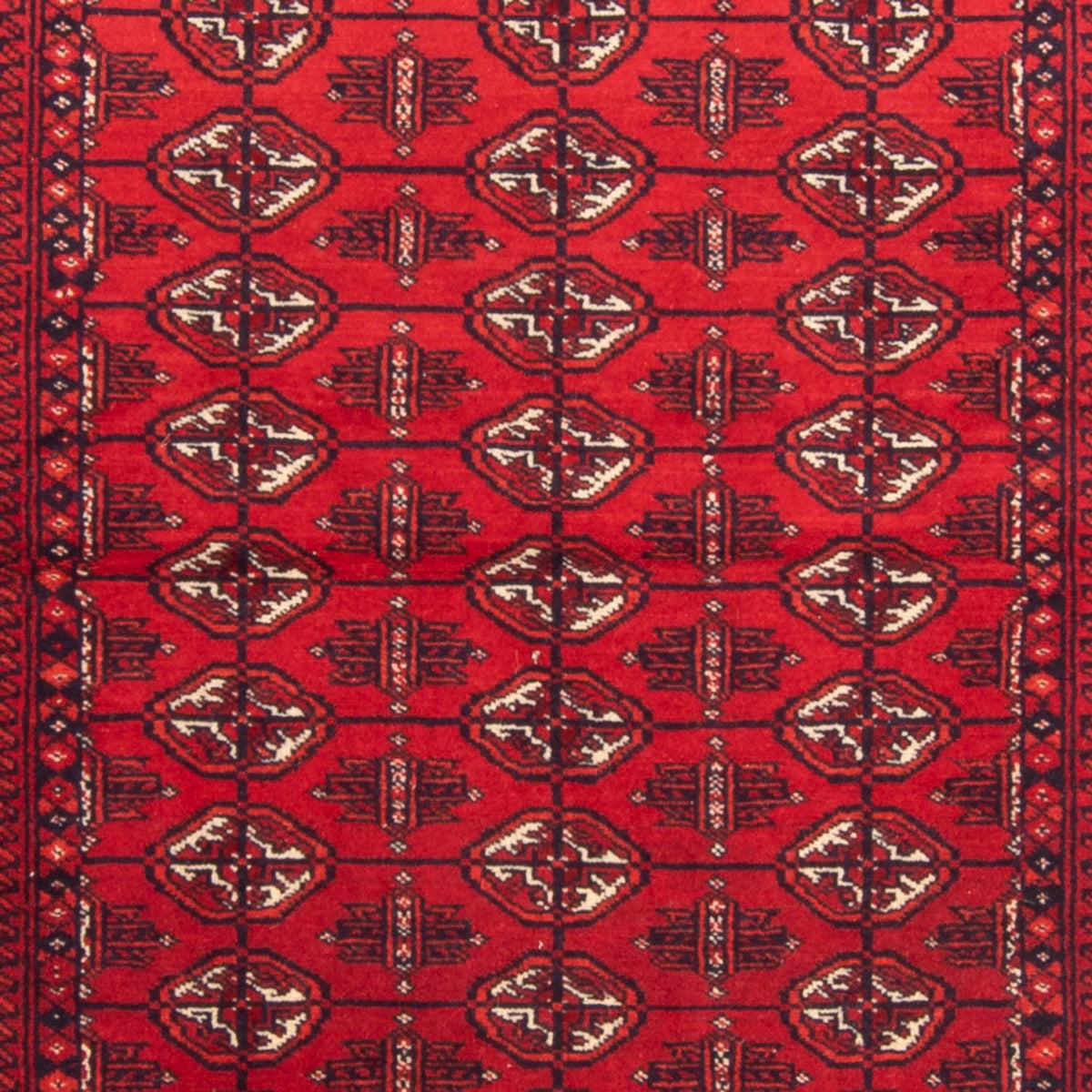 Runner Turkaman-matta - 172 x 80 cm - röd