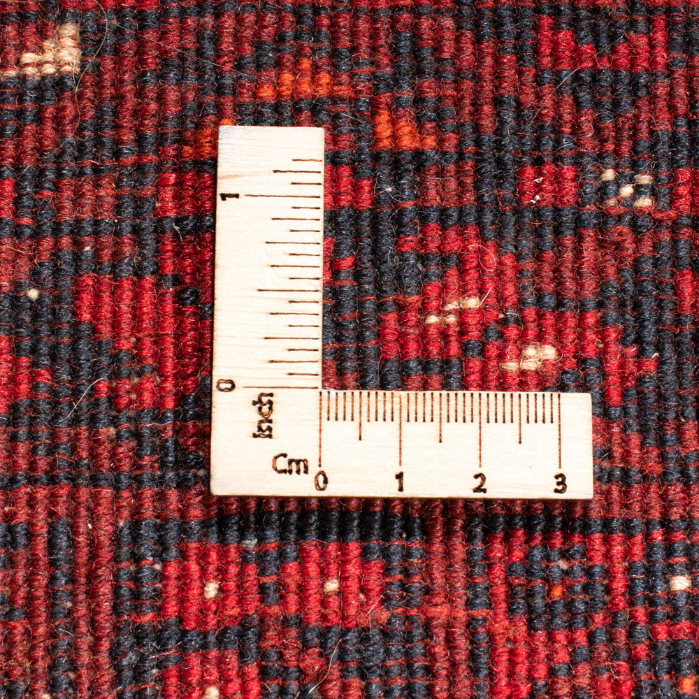 Turkaman-matta - 237 x 158 cm - röd