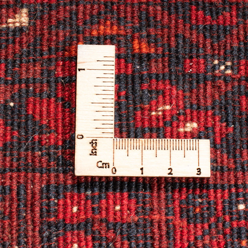 Turkaman-matta - 237 x 158 cm - röd