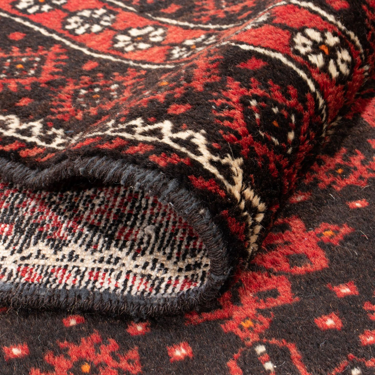 Baluch-matta - 216 x 121 cm - mörkblå